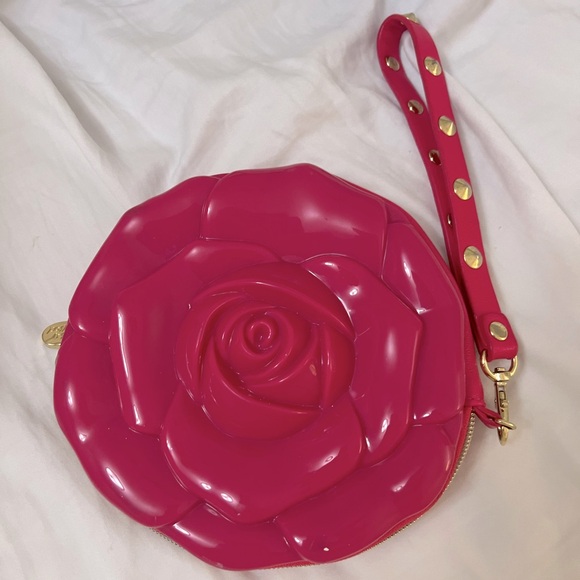 Betsey Johnson Handbags - Betsey Johnson Rose Clutch
